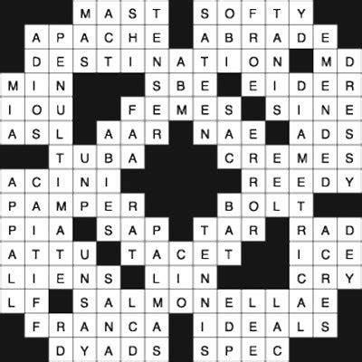 A new puzzle is published every day. Crossword Puzzle Answers, October 29-November 4, 2020 ...