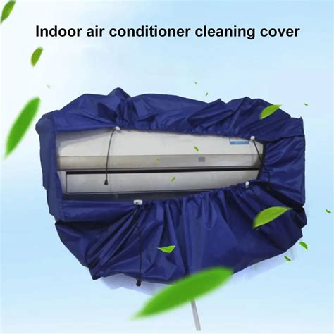 Air Conditioner Waterproof Oxford Cloth Dust Washing Clean Protector Cover Bag Air Conditioner