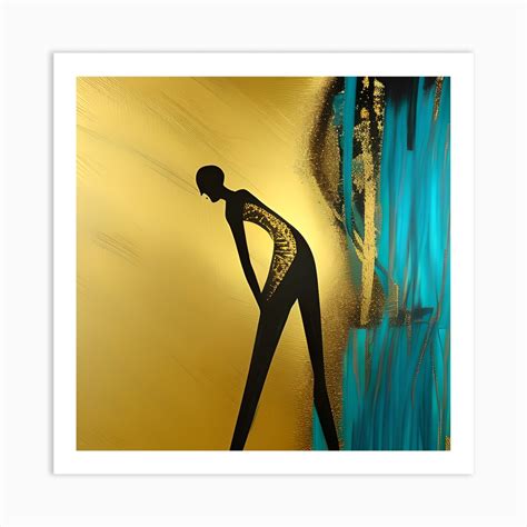 Abstract Silhouette Art Print By Innerworks Fy