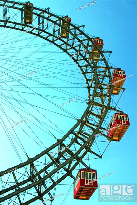 Wiener Riesenrad Ferris Wheel Wurstelprater Amusement Park Prater