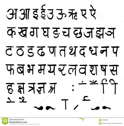 The hindi alphabet chart below consists 36 hindi letters. Alphabets Hindi stock illustration. Illustration of hindi ...