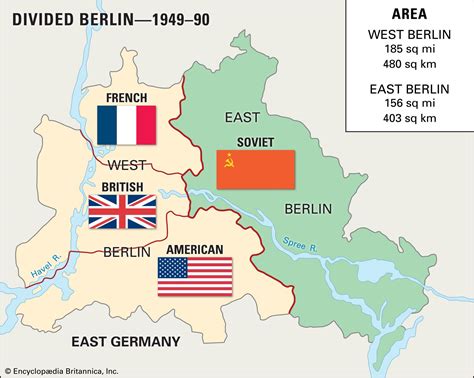 Cold War Europe 1949 Map