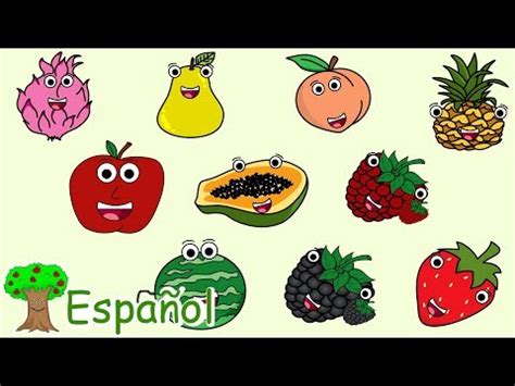 La Canción De Las Frutas 2 | Rima Infantil - YouTube | Cancion de la