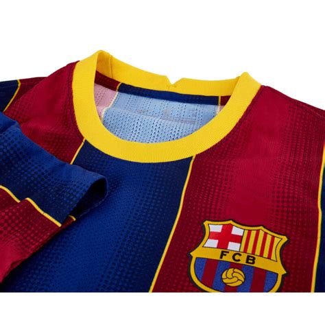 202021 Lionel Messi Barcelona Home Match Jersey Soccer Master