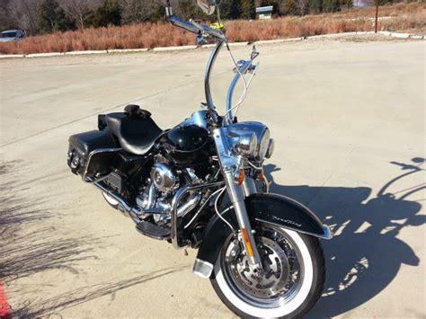 Road king classic cool blue 16 inches ape hanger rider pov. Ape Hangers for Road King Classic - Page 2 - Harley ...