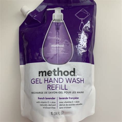 Method Gel Hand Soap Wash Refill Naturally Derived French Lavender 34