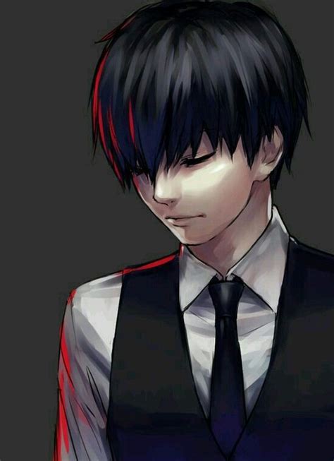 However, this is not his original form nor his real form, this personality was made after he supressed all the memories of his mother. Kaneki Ken | Anime | Boy | Black hair | Tokyo Ghoul ...