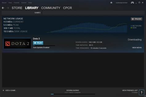 While this process is going on, however, you may notice your download rate flu. How to Speed Up Steam Download Speeds | Custom PC Review