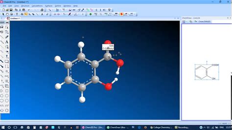 Drawing D Structures Of Organic Compounds For Your Research Articles In Chemdraw And Chem D