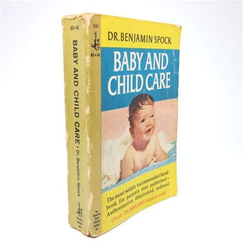 Vintage Baby Book Dr Spock Child Care Paperback Book Etsy Book