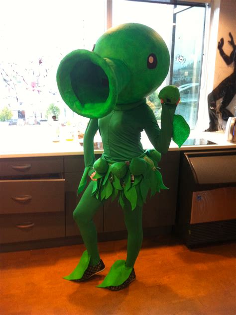 Pea Shooter Halloween Costume Plants Vs Zombies Photo 32632828
