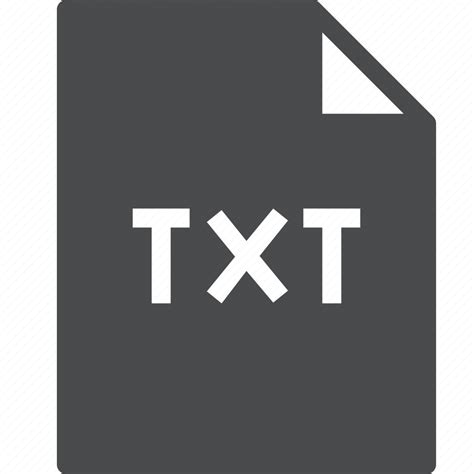 File Txt Document Text Icon Download On Iconfinder