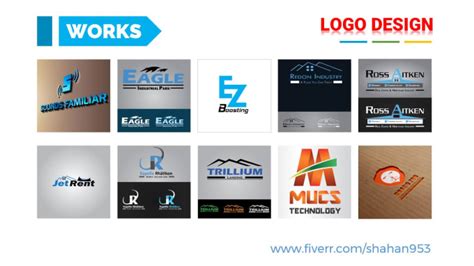 Create Professional Logo Design Within 24 Hrs By Shahan953 Fiverr