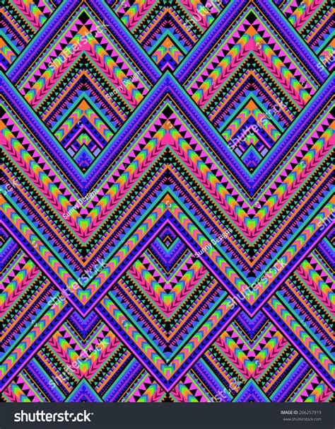 Cool Abstract Zigzag Design ~ Seamless Background Stock