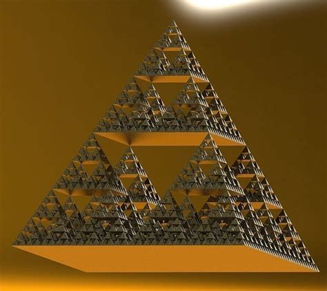 3d Model Incredible Fractal Pyramid Vr Ar Low Poly Cgtrader
