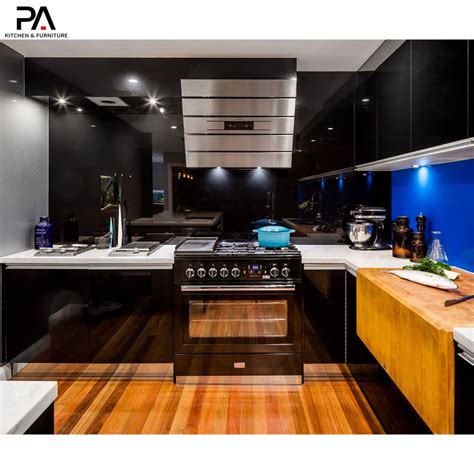 Cabinets.com sells a variety of bathroom vanities with the same great construction as our other cabinets. China Standard Modern Sleek European High Gloss Black ...