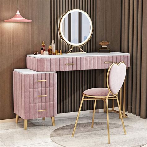 Liushi Dressing Table Set With Drawers Bedroom Makeup
