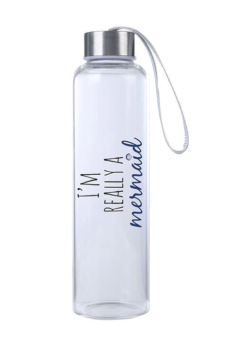 Stay Hydrated With This Reusable Glass Water Bottle By Mad Style ️
