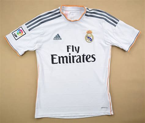 2013 14 Real Madrid Shirt L Boys Football Soccer European Clubs