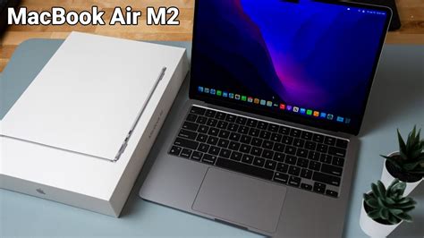 New Macbook Air M2 Unboxing Space Gray Youtube