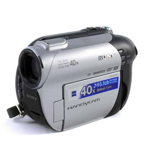 refurbished sony dcr dvd109e camcorder silver black back market