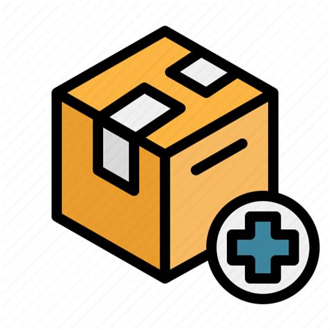 Add Boxes Package Product Unbox Warehouse Icon