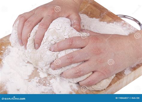 Kneading Dough Stock Image Image Of Housewife Cookie 19866837