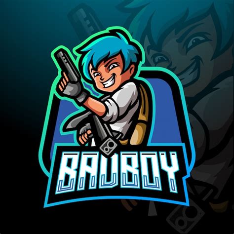 Premium Vector Bad Boy Esport Logo Template