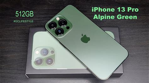 Iphone 13 Pro Alpine Green 512gb Unboxing Youtube