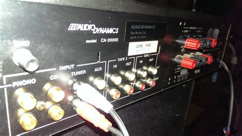 Audio Dynamicsadc Ca 2000e Integrated Amplifier Photo 1296805 Us