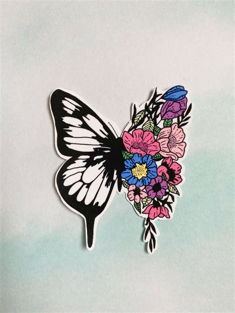 Shawn Mendes Butterfly Tattoo Waterproof Sticker Etsy