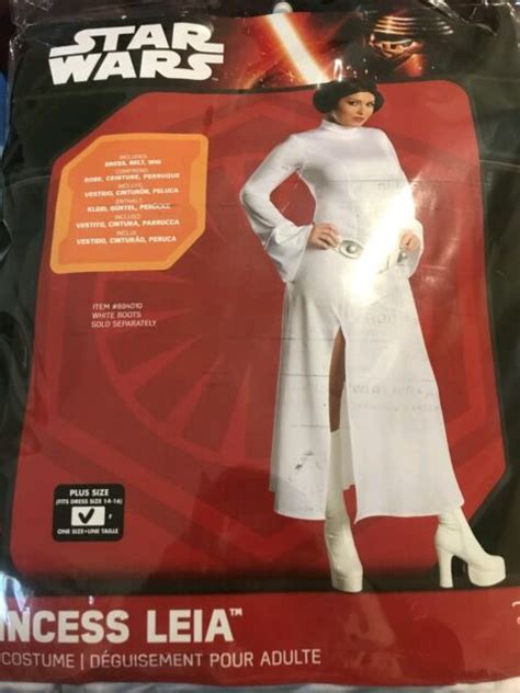 Plus Size Princess Leia Womens Costume Ebay