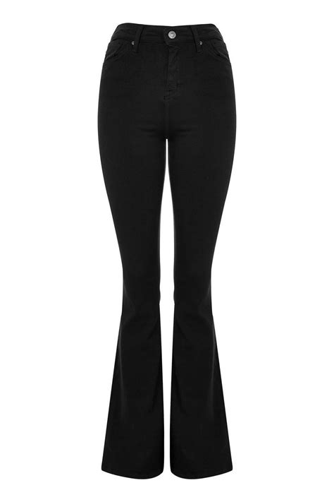 £40 Topshop Black Flare Jeans Black Flare Super Stretch Jeans