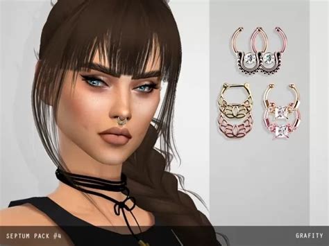 Septum Pack 4 The Sims 4 Download Simsdomination Sims 4