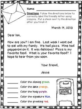 17 writing friendly letters and emails thoughtful learning k 12. Friendly Letter Writing {everything you need!}$ | Kinder ...