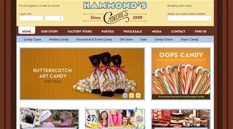 30 Yummy Dessert And Candy Website Designs Vandelay Design