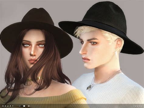 Sims 4 Ccs The Best Deary Hat By Toksik