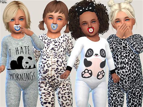 The Sims Resource Toddler Onesie Collection 043