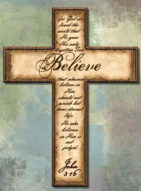 Bible Verse Cross Wallpaper