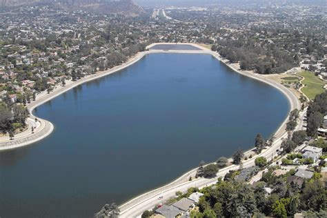 La Water Department Will Drain Silver Lake Reservoir This Summer La
