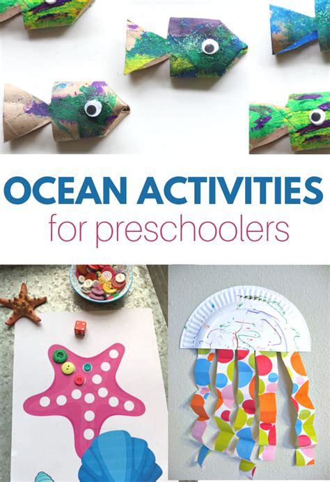 Ocean Animals Activities For Preschoolers Activities Crafts Octopus
