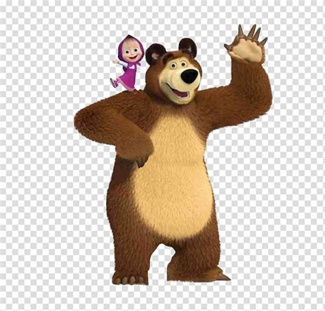 Masha and the bear, masha and the bear animaccord animation studio television show, masha y el oso, television, child png. Pin on PNG images - Transparent background