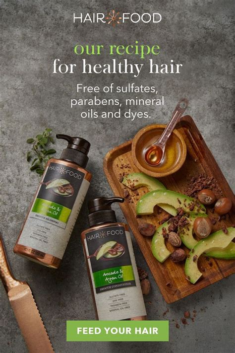 Feed Your Hair With Hair Food Avocado And Argan Oil Sulfate Free