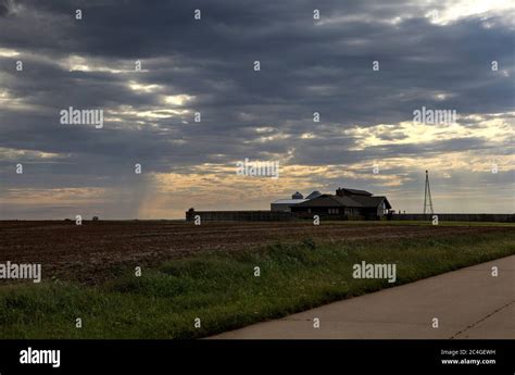 On Route 66 In Rural Oklahoma Stock Photo Alamy