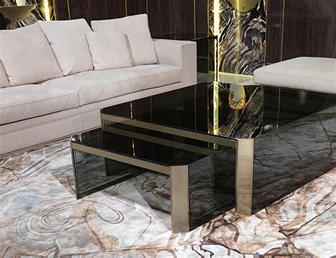 Find the widest selection of coffee tables & side tables to furnish your living room from a reliable furniture manufacturer in singapore. Nella Vetrina Visionnaire IPE Cavalli Barrett Smoked Glass ...