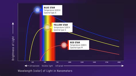 Continuous Spectra Blackbody Curves Of Stars Webb