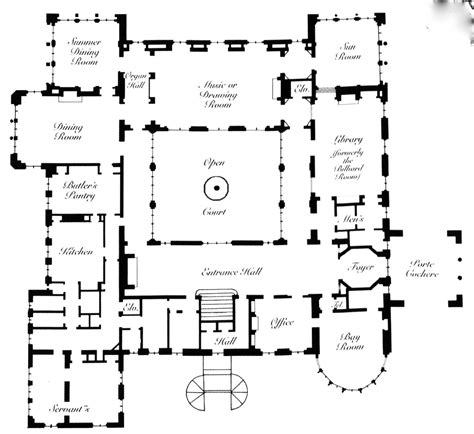 Mansion Floor Plan House Floor Plans Planer American Mansions