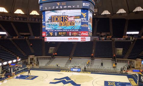 Wvu Coliseum Detailed Seating Chart