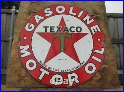 42.5 Round authentic org. DSP 1930 Texaco Gasoline & Motor ...