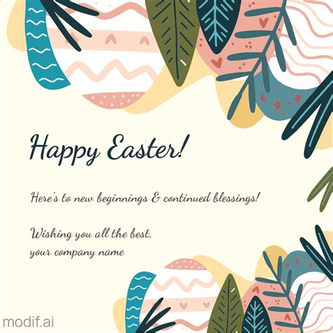 Happy Easter Instagram Post Mediamodifier